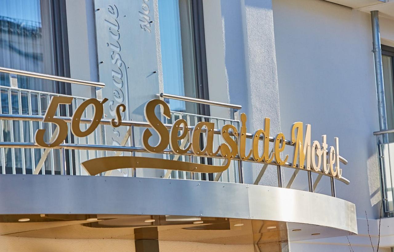 Bernstein Hotel "50'S Seaside Motel" Büsum Dış mekan fotoğraf